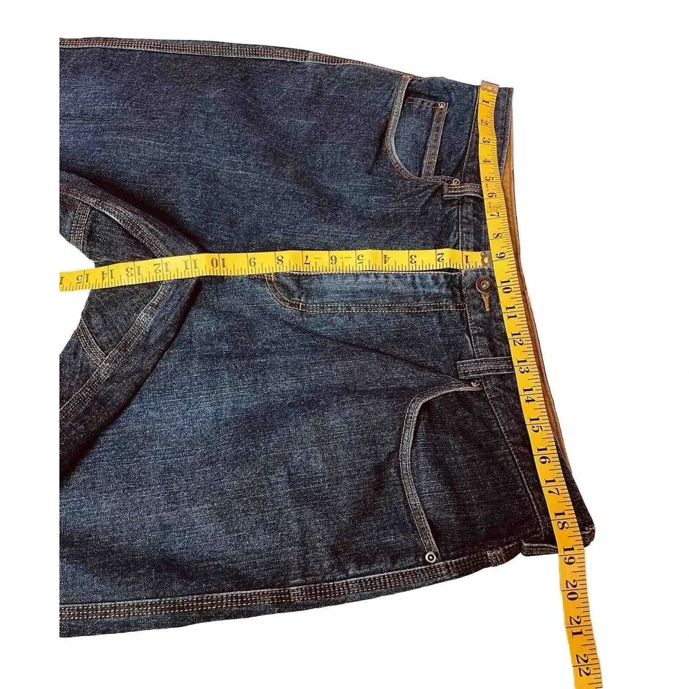 Duluth Flex Ballroom Men's Size 38x30 Heavy Duty Work Standard Fit Canvas Jeans